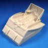 Barracuda Studios BCR32224 Messerschmitt Bf-109G-2 Thru Bf-109G-10 Seat with Belts 1/32