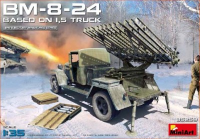 Miniart 35259 БМ-8-24 на базе полуторки 1/35