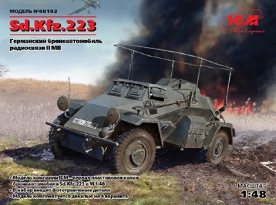 ICM 48192 Броневик SdKfz 223 1/48