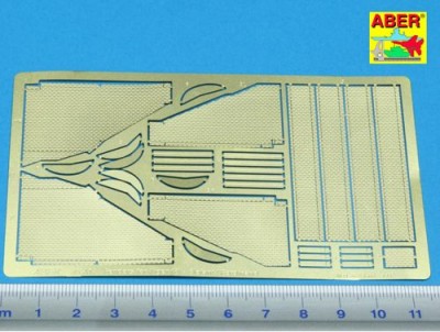 Aber 35A017 Jagdpanzer Tiger (P) 'Elefant', 'Ferdinand' Tiger Sd.Kfz.184 and VK-4501 fenders 1/35