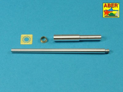 Aber 35 L-097N German 88 mm Kw.K. 43 L/71 E-50 Barrel (two part) (designed to be used with Trumpeter kits) 1/35