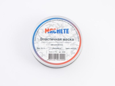 Machete 6200 Эластичная маска для камуфляжа Machete, цвет: черный