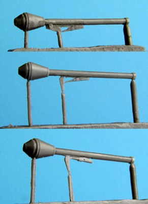 Zebrano ZA35215 Противотанковый гранатомет Panzerfaust 60M, 6шт 1/35