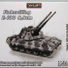 Kora Model C7213 Flakzwilling E-100 8,8cm Conv. Set (DRAG) 1/72