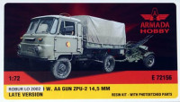 Armada Hobby E72156 ROBUR LO2002 w/ AA Gun ZPU-2 14,5mm Late 1/72