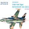 Quinta Studio QD48220 F-5A (Kinetic) 3D Декаль интерьера кабины 1/48