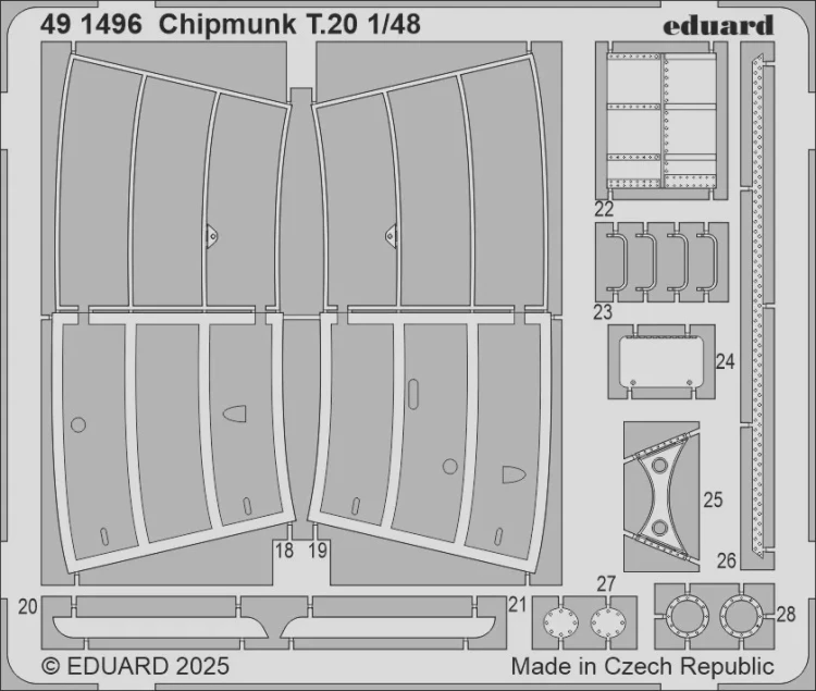 Eduard 491496 SET Chipmunk T.20 (AIRF) 1/48