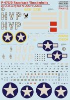 Print Scale 48264 Republic P-47C/P-47D Razorback Robert S. Jonson Part 2 1/48