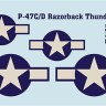 Print Scale 48264 Republic P-47C/P-47D Razorback Robert S. Jonson Part 2 1/48