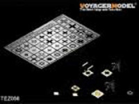 Voyager Model TEZ056 WWII German tank Stenciling template3(For All)(распродажа) 1/35
