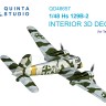 Quinta studio QD48657 Hs 129B-2 (Takom) 1/48