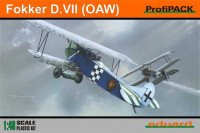Eduard 08131 Fokker D.VII O.A.W. PROFIPACK 1/48