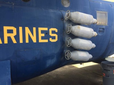 HAD AP72005 JATO launcher for C-130 Fat Albert 1/72