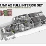 RFM 5121 Набор полного интерьера для танка M1A1/M1A2 Abrams (артикулы RM-5004, 5006, 5029, 5048, 5104, 5020) 1/35