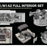 RFM 5121 Набор полного интерьера для танка M1A1/M1A2 Abrams (артикулы RM-5004, 5006, 5029, 5048, 5104, 5020) 1/35