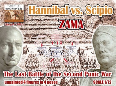 Linear-A 010-S Hannibal Vs. Scipio 1/72