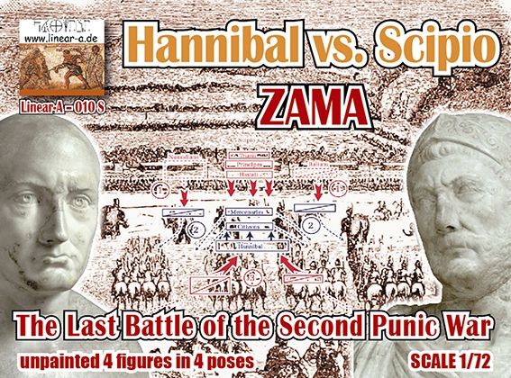 Linear-A 010-S Hannibal Vs. Scipio 1/72