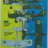 Kora Model DEC72305 DH.82/82A Swedish Service Part 3 декали декали 1/72