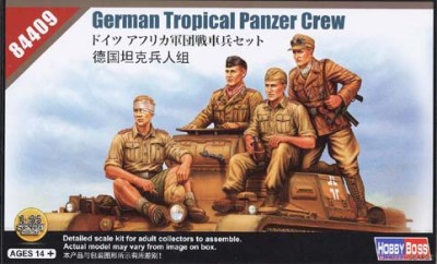 Hobby Boss 84409 German Tropical Panzer Crew 1/35