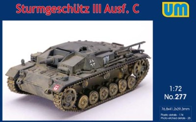 UniModel UMM-72277 Sturmgeschutz III Ausf C 1/72