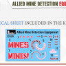 Miniart 35390 Allied Mine Detection Equipment 1/35