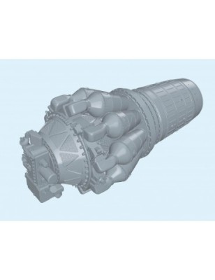 RARESIN RR-72029 Rolls-Royce Nene/РД-45/ВК-1 турбореактивный двигатель 1/72