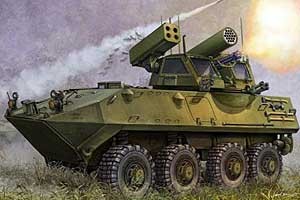 Trumpeter 00393 Американский БТР LAV-AD 1/35
