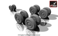 Armory ARAW72041 Tupolev Tu-128M/Tu-128UT wheels 1/72