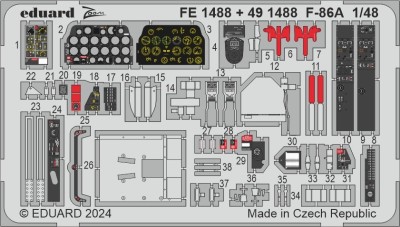 Eduard BIG49439 F-86A (CL.PROP) 1/48