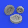 Eduard 672303 BRASSIN P-39Q wheels PRINT (ARMA H.) 1/72