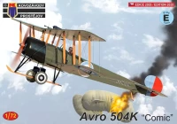 Kovozavody Prostejov 72494 Avro 504K 'Comic' (3x camo) 1/72