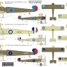 Kovozavody Prostejov 72494 Avro 504K 'Comic' (3x camo) 1/72