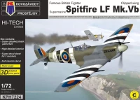 Kovozavody Prostejov H7224 Spitfire LF Mk.Vb 'Clipped Wing' (3x camo) 1/72