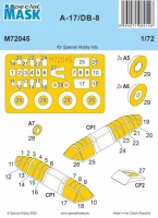 Special Hobby SM72045 Mask for A-7/DB-8 (SP.HOBBY) 1/72