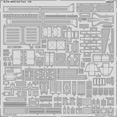 Eduard 36516 SET M3A2 Half Track (TAM) SET