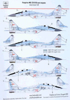 HAD 48249 Decal MiG-29 B/UB Hungarian main insignias 1/48