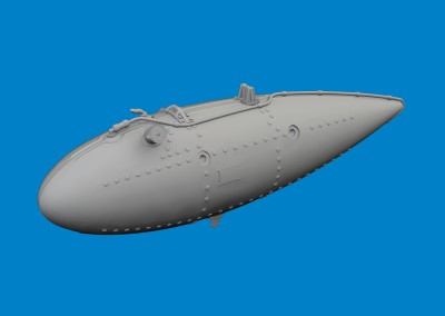 Eduard 6481085 BRASSIN P-40 52gal drop tank PRINT (EDU) 1/48
