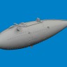 Eduard 6481085 BRASSIN P-40 52gal drop tank PRINT (EDU) 1/48