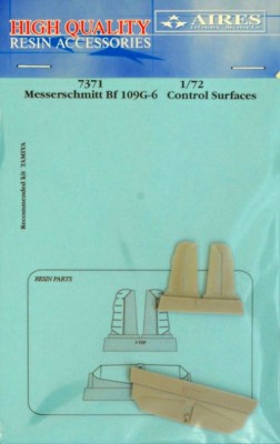 Aires 7371 Bf 109G-6 control surfaces (TAM) 1/72