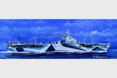 Trumpeter 05736 Авианосец CV-14 &quot;Тикондерога&quot; 1/700