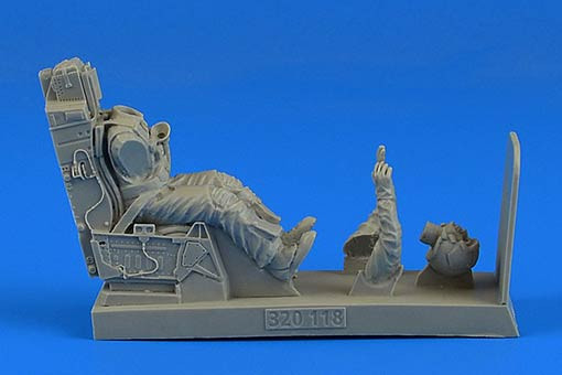 Aerobonus 320118 USAF Fighter Pilot w/ ejection seat for F-16 1/32