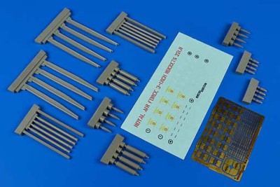 Aerobonus 320062 R.A.F. 3-inch 25lb rockets 1/32