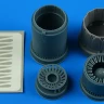 Aires 7394 F-16CJ block 50 exhaust nozzle - opened (TAM) 1/72