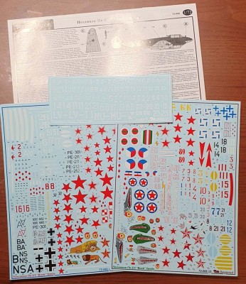 Begemot Decals 72-066 Петляков Пе-2 1/72
