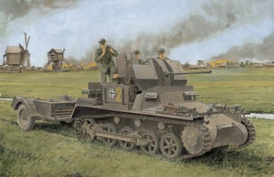 Dragon 6577 Flakpanzer I w/Sd.Ah.51 trailer 1/35