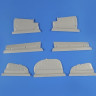 CMK 4353 Hawker Hurricane Mk.I - Control surfaces set 1/48