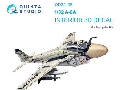 Quinta studio QD32108 A-6A (Trumpeter) 1/32
