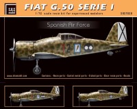 Sbs Model 7028 Fiat G.50 Serie I Spanish Air Force 1/72
