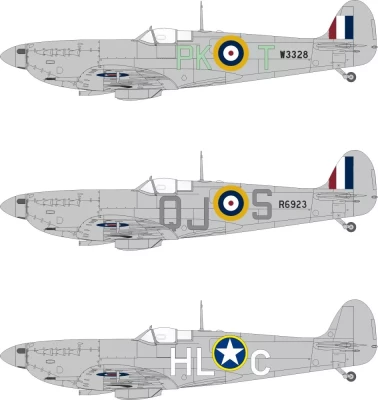 Eduard JX350 Mask Spitfire Mk.Vb early code letters 1/32