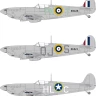 Eduard JX350 Mask Spitfire Mk.Vb early code letters 1/32